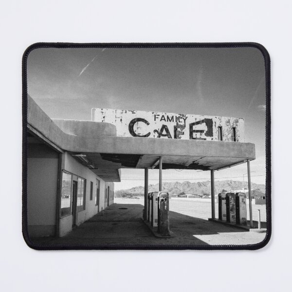 Item preview, Abandoned - Desert Center Cafe designed and sold by SparklePyre.