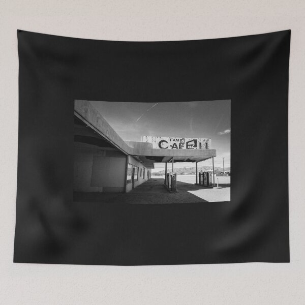 Item preview, Abandoned - Desert Center Cafe designed and sold by SparklePyre.