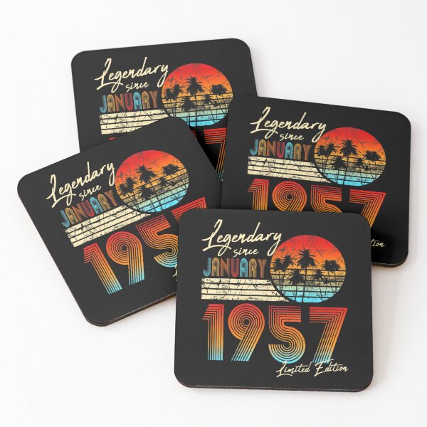 Item preview, Legendary Since Bday January 1957 Vintage 65th Birthday  designed and sold by mchargue12.