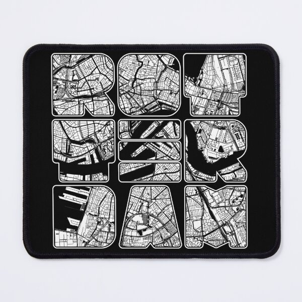 Item preview, Rotterdam Map Art Text Art Netherlands Holland designed and sold by cashewdays.
