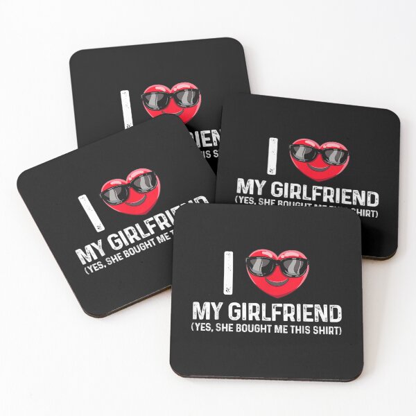 Artikelvorschau, I Love My Girlfriend She Is My Valentine Heart Sunglasses entworfen und verkauft von mchargue12.