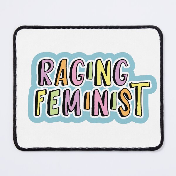 Item preview, Raging Feminist designed and sold by LilybugDesign.