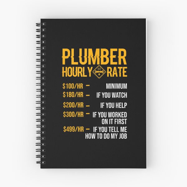Item preview, Funny Plumber Hourly Rate Funny Plumbing Gift For Men  designed and sold by mchargue12.
