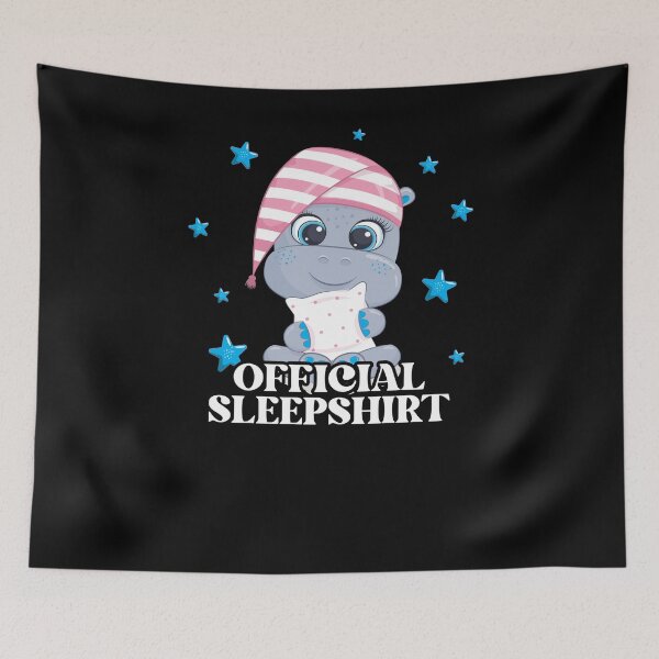 Item preview, Hippo Hippopotamus Lover Official Sleepshirt Humor designed and sold by Dressed For  Duty.