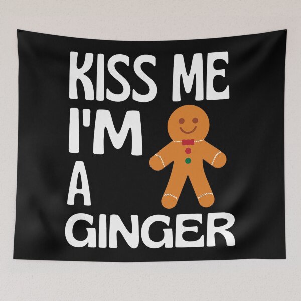 Item preview, Kiss Me I'm A Ginger Funny St Patrick's Day Quotes  designed and sold by chetan786.