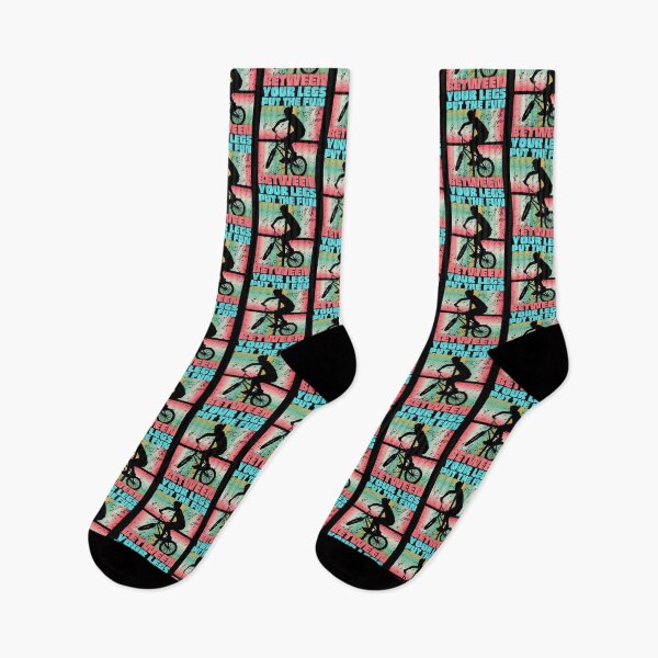 Item preview, Funny Cycling Pun/ Put The Fun Between Your Legs/ Bicycle Design- Color designed and sold by Designs By YL.
