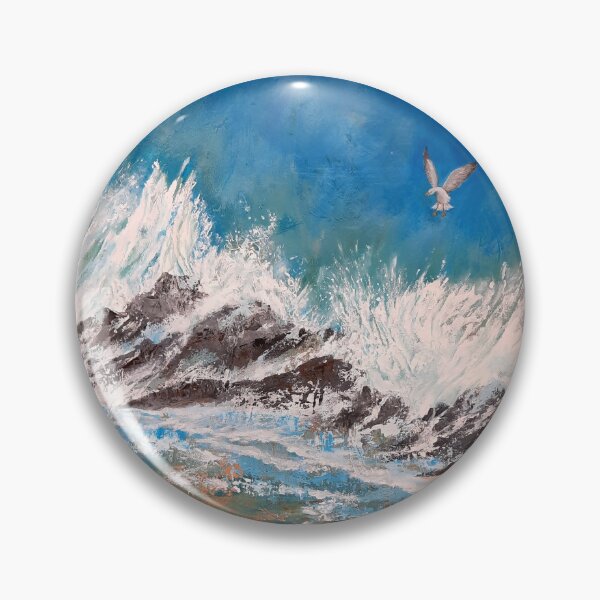 Item preview, DANCING ON THE WAVES designed and sold by ArtByDeny.