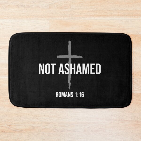 Item preview, I am not ashamed of the gospel, Christian, Believer, Christian Quote designed and sold by ChristianLife.