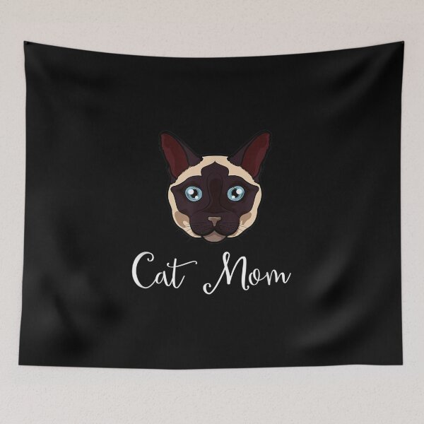 Artikelvorschau, Funny Siamese Cat Meow Cat Mom I Like 3 People entworfen und verkauft von mchargue12.