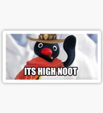 It's High Noon Sticker