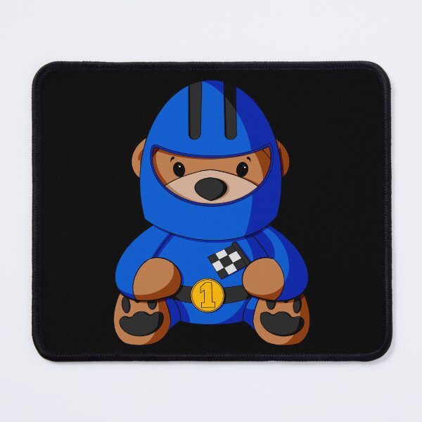 Item preview, Race Car Teddy Bear designed and sold by Alisha Ober Designs.