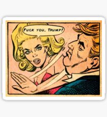 f*ck trump Sticker