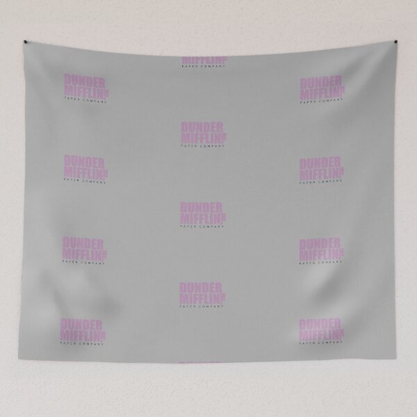 Item preview, dunder mifflin logo pink designed and sold by meganalexaa.
