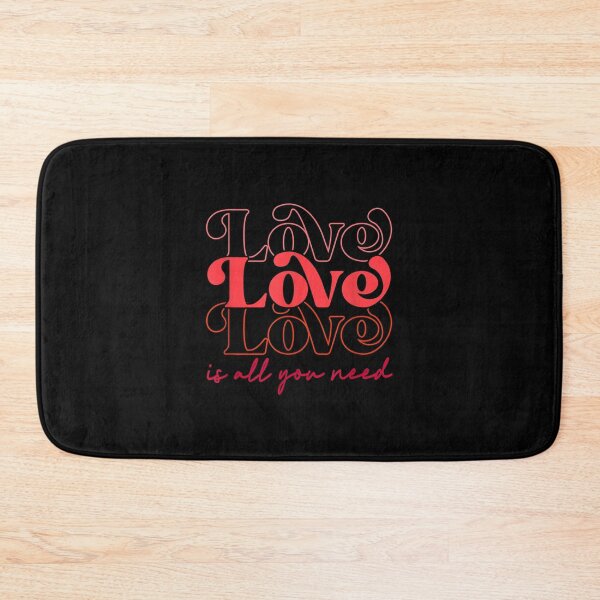 Item preview, Love Is All You Need Romantic Lover Happy Valentine's Day  designed and sold by mchargue12.