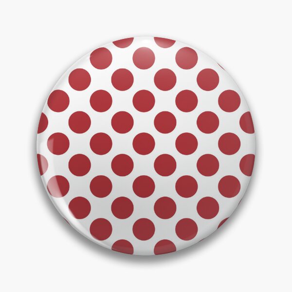 Item preview, Retro White and Red Polka Dot Pattern designed and sold by Artistestella.