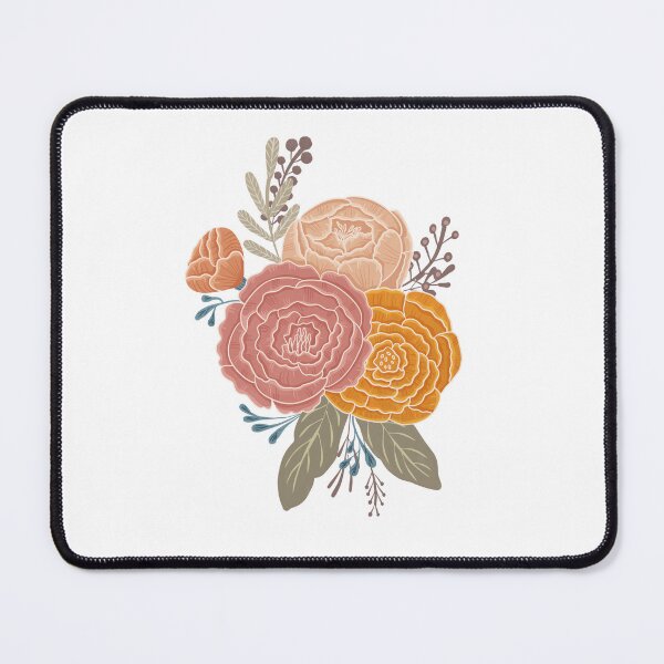 Item preview, Peony flower bouque illustration  designed and sold by tamongg14.