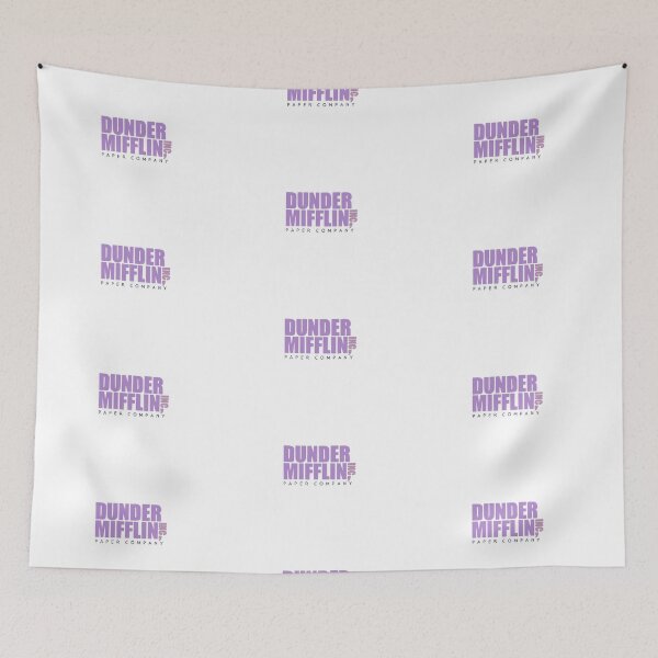 Item preview, dunder mifflin logo purple designed and sold by meganalexaa.