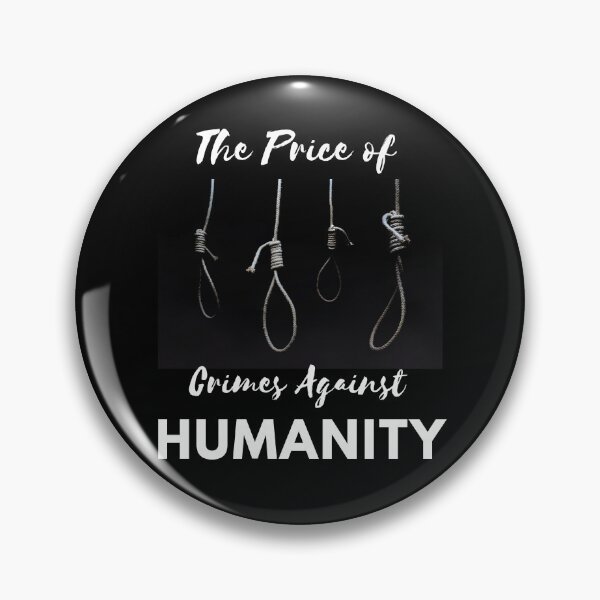 Item preview, The Price For Crimes Against Humanity designed and sold by NinjaPug.