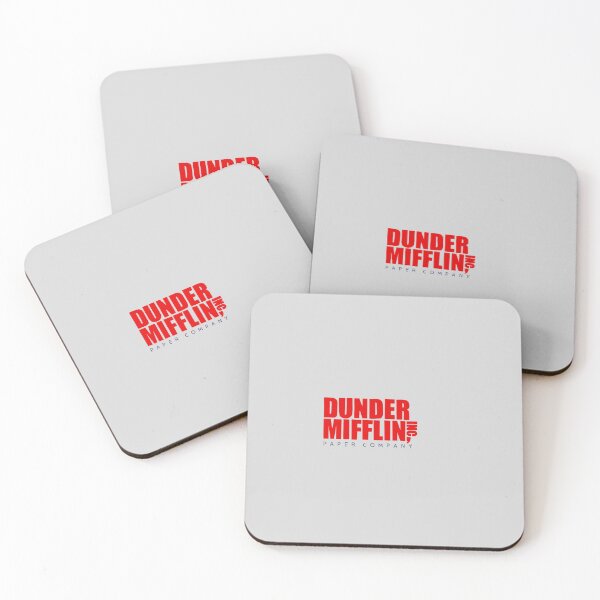 Item preview, dunder mifflin logo red designed and sold by meganalexaa.