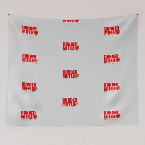 Item preview, dunder mifflin logo red designed and sold by meganalexaa.