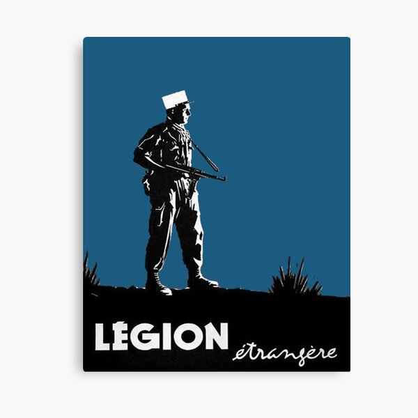 Légion étrangère Impression sur toile