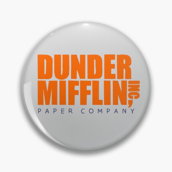Item preview, dunder mifflin logo orange designed and sold by meganalexaa.