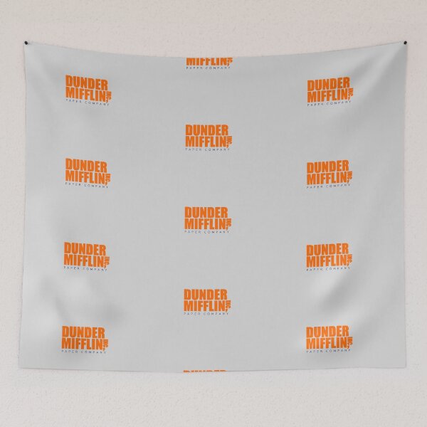 Item preview, dunder mifflin logo orange designed and sold by meganalexaa.