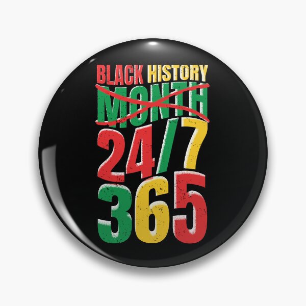 Item preview, Black History Month 24/7 365 Days A Year designed and sold by GravitiTees.