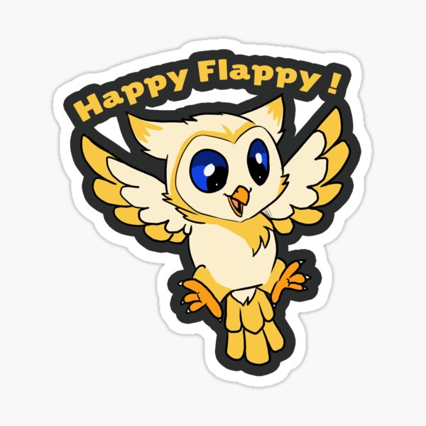 Happy Flappy Sticker