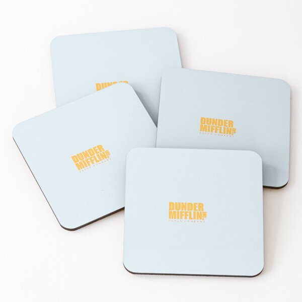 Item preview, dunder mifflin logo yellow designed and sold by meganalexaa.
