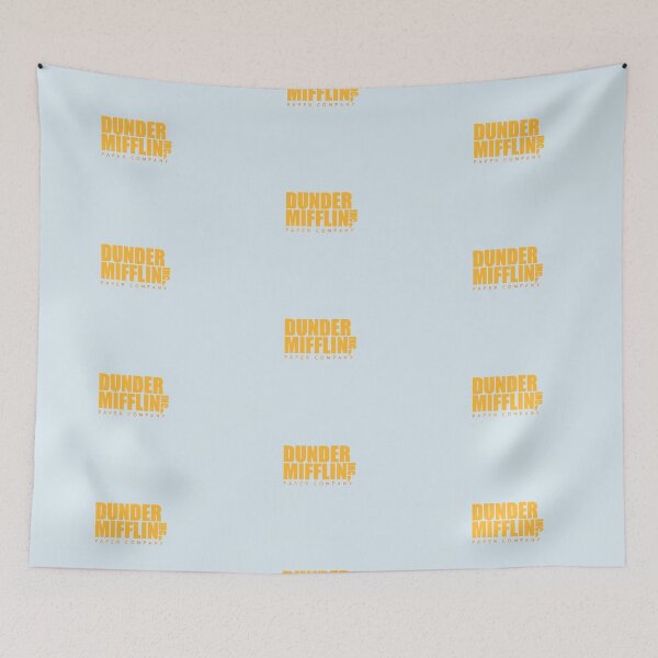 Item preview, dunder mifflin logo yellow designed and sold by meganalexaa.