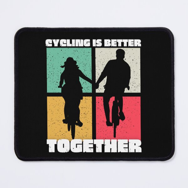 Item preview, Cute Cycling Couples Design/ Cycling Is Better Together/ Bicycle Design designed and sold by Designs By YL.