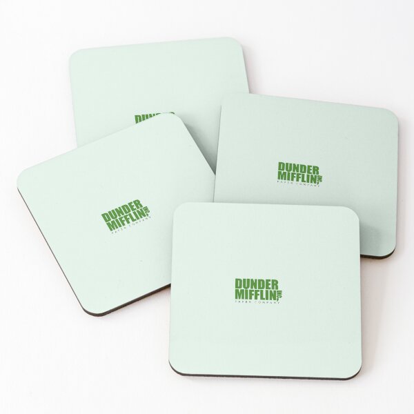 Item preview, dunder mifflin logo green designed and sold by meganalexaa.
