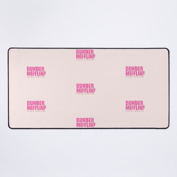 Item preview, dunder mifflin logo pink hearts designed and sold by meganalexaa.