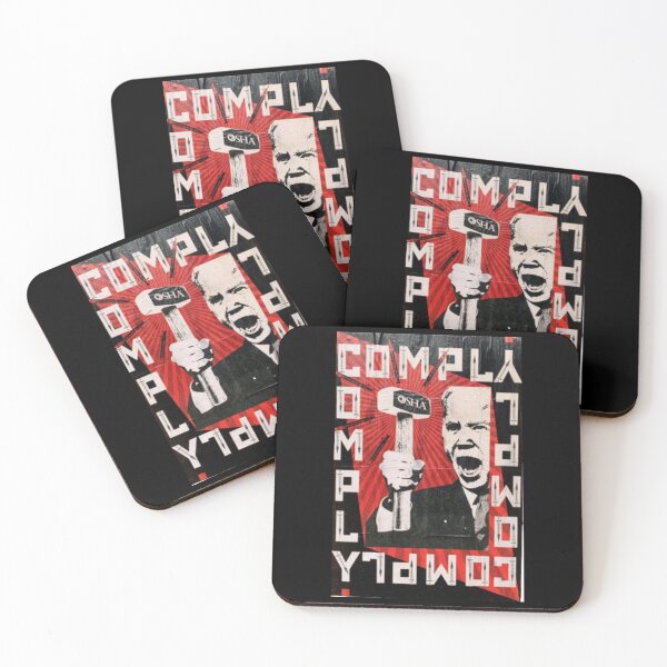 Item preview, Commie Biden Art, Comply Poster, Sarcastic humor shirt, wearable poster shirt, non compliance designed and sold by NancyGarner.