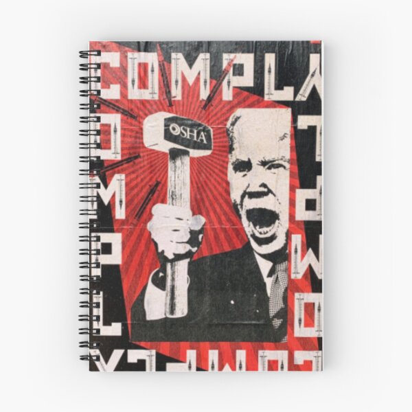 Item preview, Commie Biden Art, Comply Poster, Sarcastic humor shirt, wearable poster shirt, non compliance designed and sold by NancyGarner.