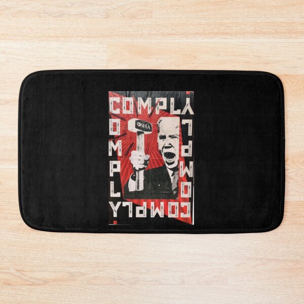 Item preview, Commie Biden Art, Comply Poster, Sarcastic humor shirt, wearable poster shirt, non compliance designed and sold by NancyGarner.