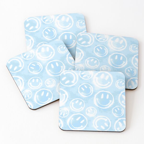 Artikelvorschau, Blue Tie-Dye Smileys entworfen und verkauft von Carolina Diaz.