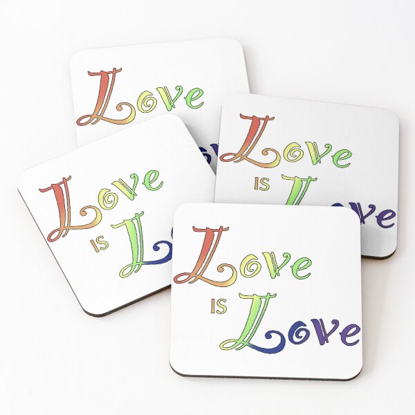 Item preview, Love is Love designed and sold by lattes-and-rain.