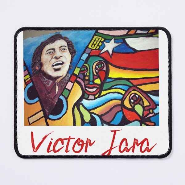 Item preview, Victor Jara (Chile) Mural designed and sold by cheechlaroo13.