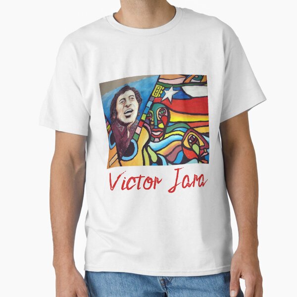 Item preview, Victor Jara (Chile) Mural designed and sold by cheechlaroo13.