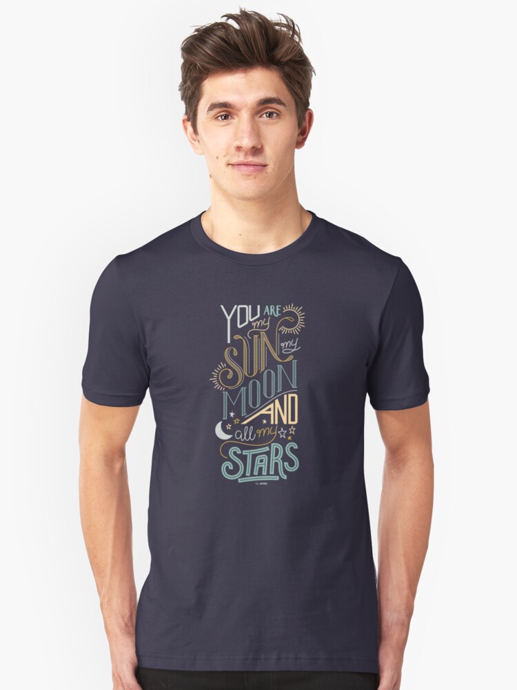 you are my sun my moon and all my stars shirt