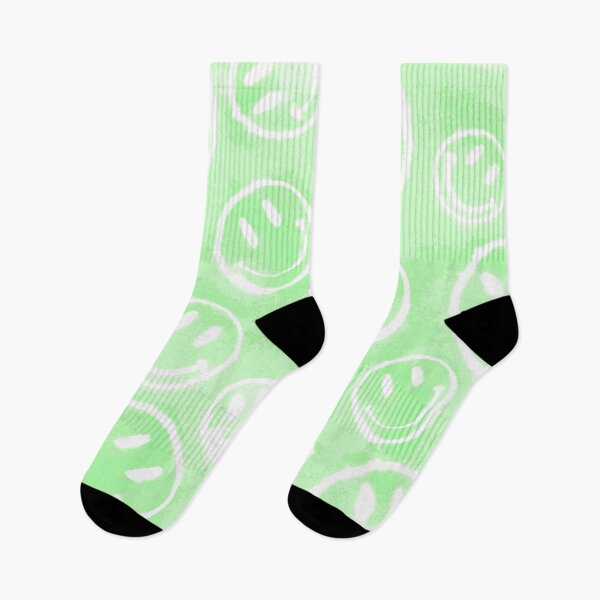 Item preview, Green Tie-Dye Smileys designed and sold by Carolina Diaz.