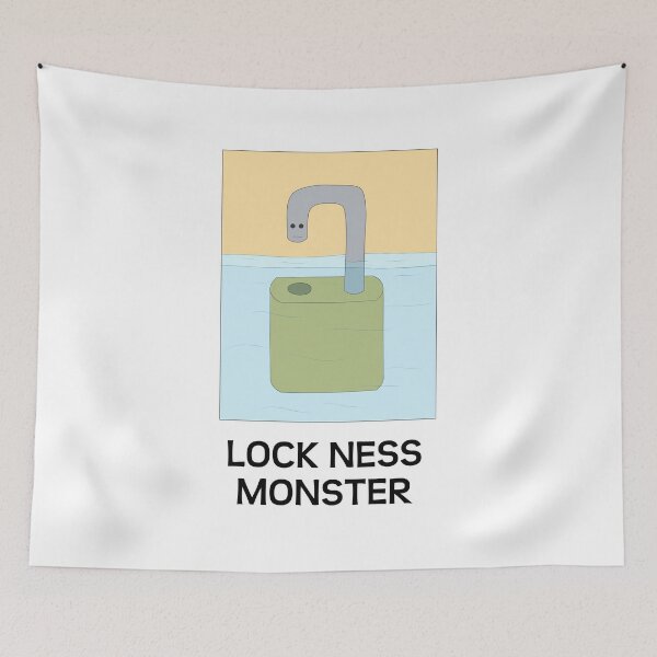 Item preview, Lockness Monster designed and sold by Pietopia.