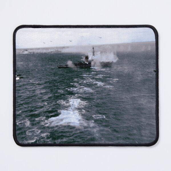 Item preview, A Bristol Beaufighter TF Mark X of No. 455 Squadron RAAF fires all 8 rockets at a German minesweeper designed and sold by Rarity-Color.