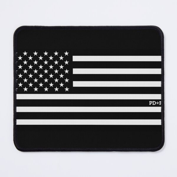 Item preview, Black & White American Flag designed and sold by PDFD.