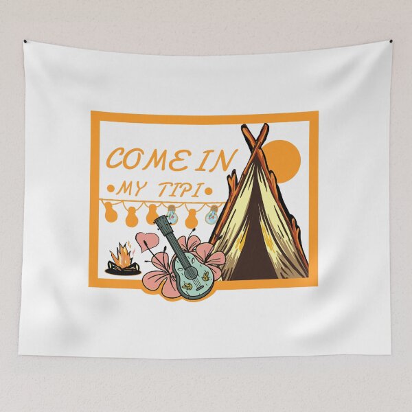 Item preview, Tipi tent adventure vacation designed and sold by vibeno1.