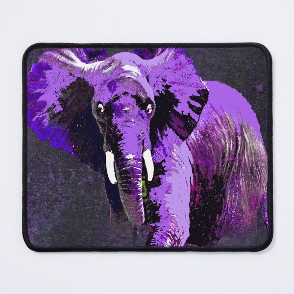 Item preview, ELEPHANT PURPLE VIOLET SPARKLE designed and sold by Overthetopsm.