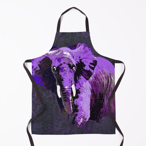 Item preview, ELEPHANT PURPLE VIOLET SPARKLE designed and sold by Overthetopsm.