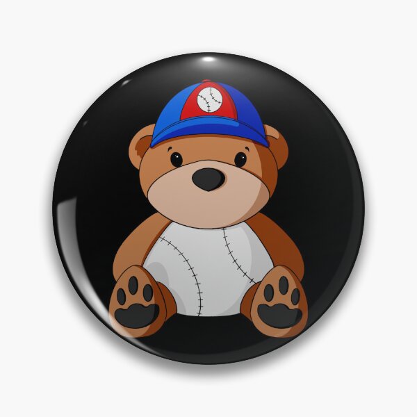 Item preview, Baseball Teddy Bear designed and sold by Alisha Ober Designs.